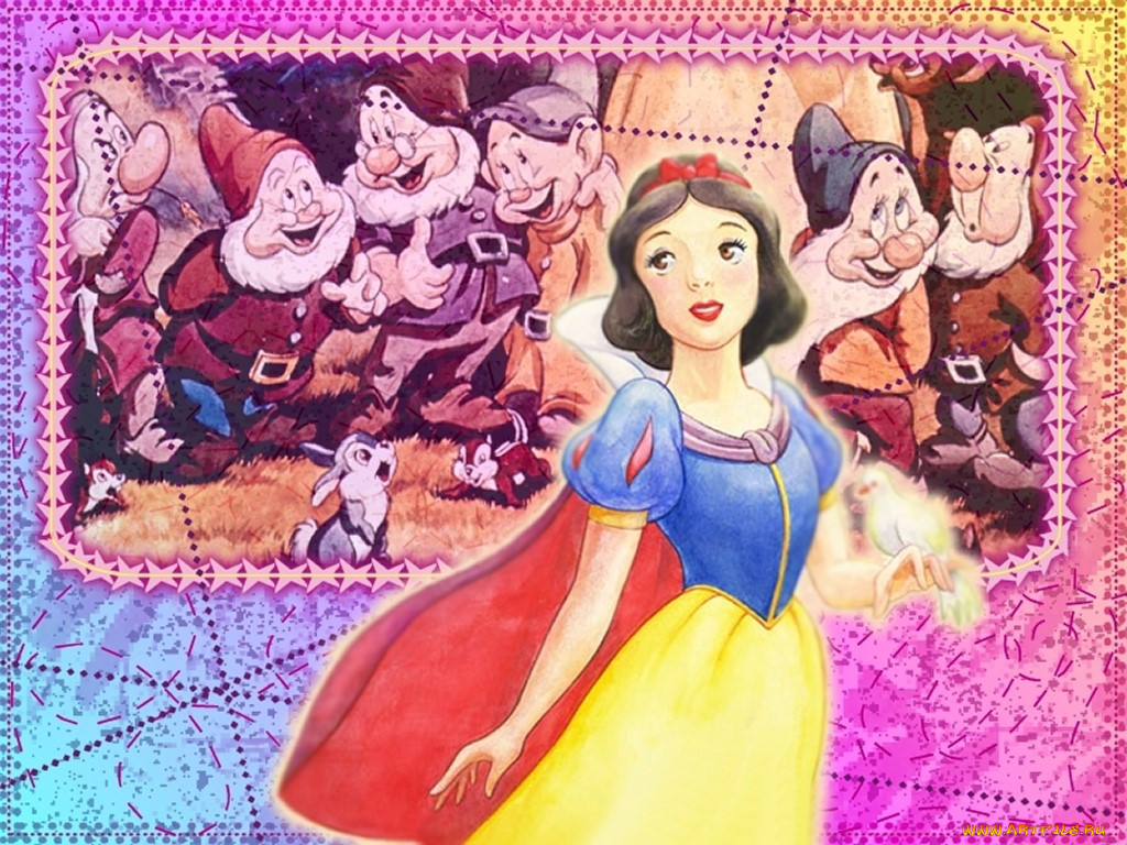 , snow, white, and, the, seven, dwarfs